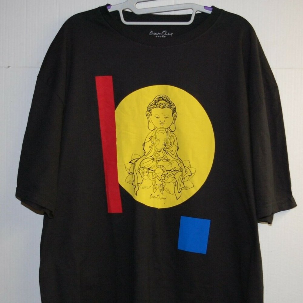 Orient Ching RADIANT Buddha Meditation Tattoo Licensed T-shirt Size XL